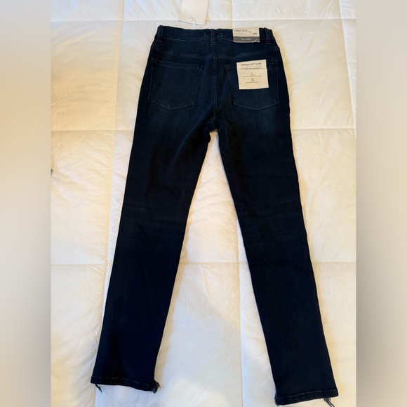 DL1961 Farrow Skinny High Rise Jeans in Deep Indigo NWT - Picture 8 of 11